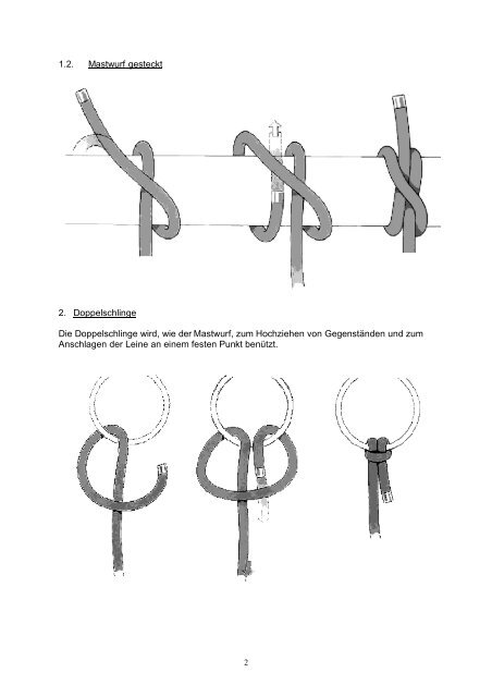 Feuerwehrknoten - Feuerwehr Catterfeld