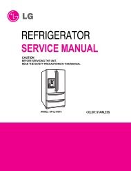 REFRIGERATOR - Jordans Manuals