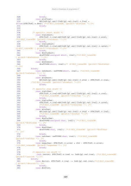 Rim Chaabane. Analyse dynamique de ... - UniversitÃ© Paris 8