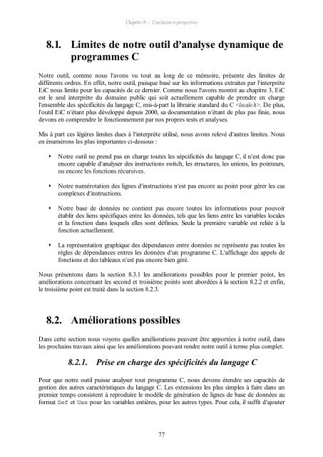 Rim Chaabane. Analyse dynamique de ... - UniversitÃ© Paris 8