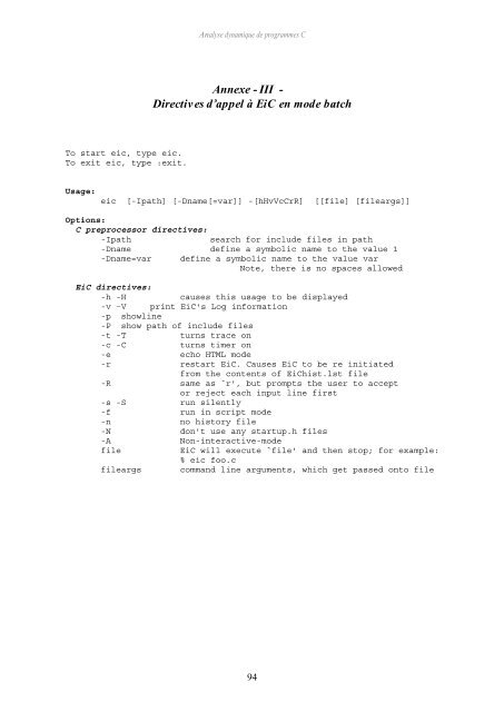 Rim Chaabane. Analyse dynamique de ... - UniversitÃ© Paris 8