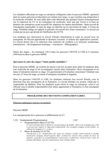 1 CAMPAGNE 2005 DEMANDE D ... - UniversitÃ© Paris 8