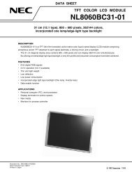 tft color lcd module nl8060bc31-01 - Beyondinfinite.com