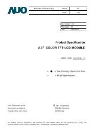 LCD Datasheet by Beyondinfinite.com