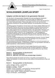 Sports - Gesamtschule Rodenkirchen