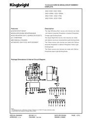 (0.52INCH) SINGLE DIGIT NUMERIC DISPLAYS Features