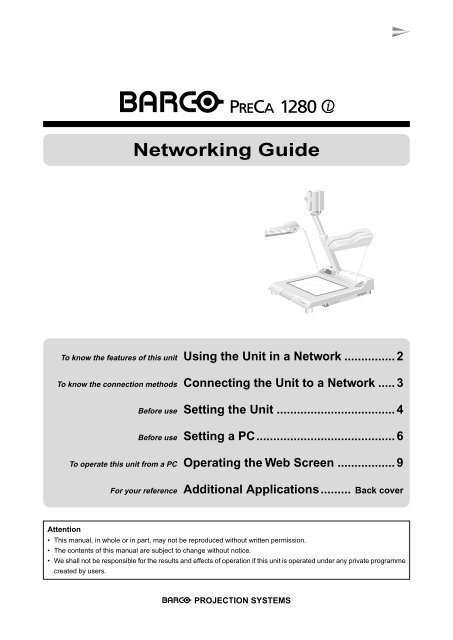 Networking Guide - Log in