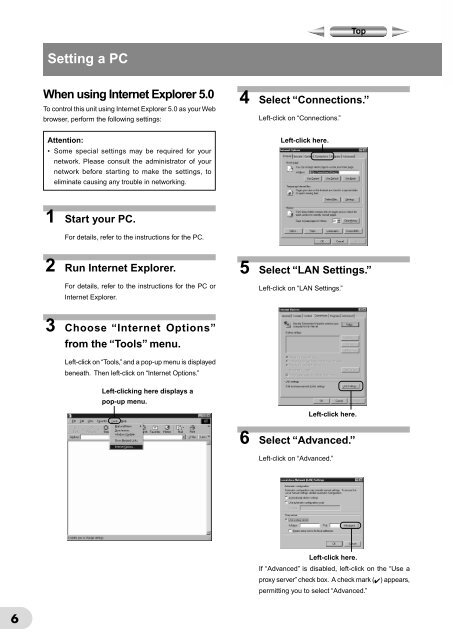 Networking Guide - Log in