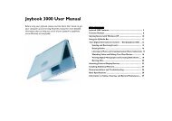 Joybook 3000 User Manual - BenQ