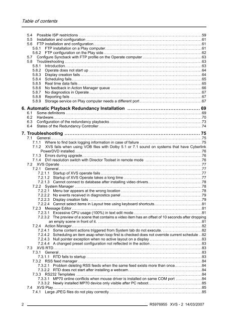 XVS - 2 - Log in - Barco