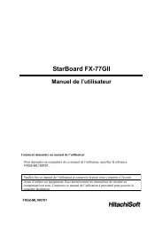 StarBoard FX-77GII - Hitachi Solutions Europe