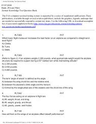 Private Pilot Knowledge Test - Aircraft Owners and Pilots Association