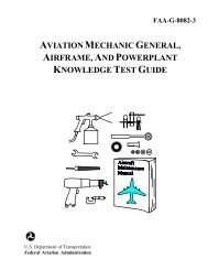 Aviation Mechanic General. Airframe, and Powerplant Knowledge ...