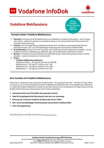 InfoDok 379: Vodafone WebSessions