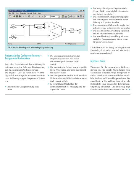 Automatische Codegenerierung: Mythos und RealitÃ¤t