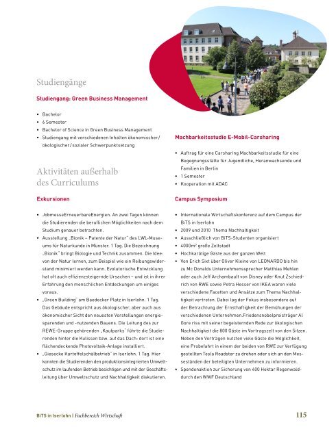 CSR-Atlas - Fachhochschule DÃ¼sseldorf