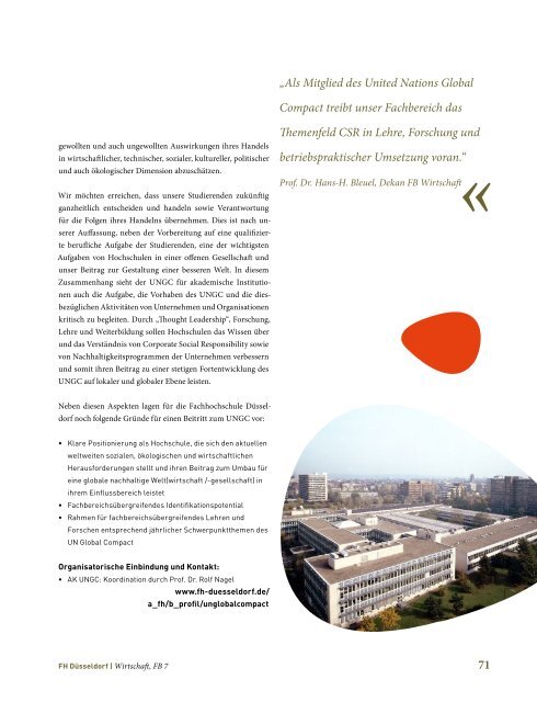 CSR-Atlas - Fachhochschule DÃ¼sseldorf