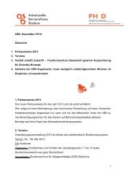 ABS_Newsletter_3_2012.pdf - Fachhochschule DÃ¼sseldorf