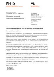 Ziele & Richtlinien.pdf - Fachhochschule DÃ¼sseldorf