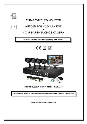 MODEL NO - GLOBAL Export-Import Kft.