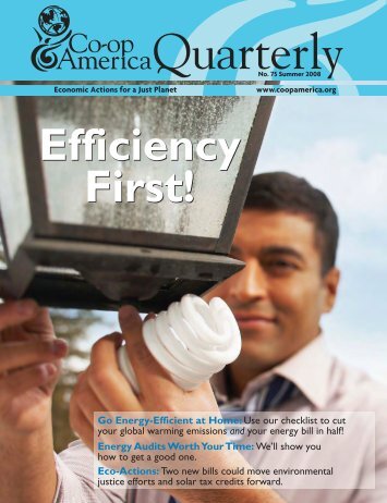 Efficiency First - Green America