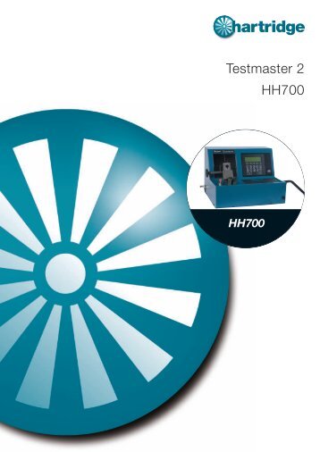 Testmaster 2 HH700 - Hartridge Test Equipment