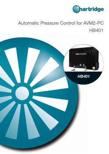 Automatic Pressure Control for AVM2-PC HB401 - Hartridge Test ...