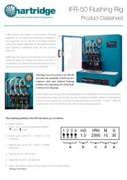 IFR-50 Flushing Rig - Hartridge Test Equipment