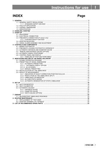 Instructions for use I - Hofmann Megaplan