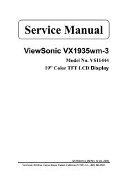 VX1935WM-3 (VS11444) Service Manual - Michael Lissner