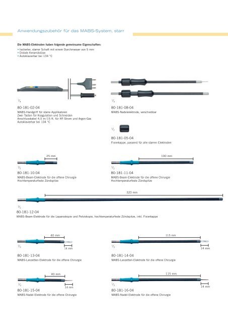 Starre und Flexible Sonden (PDF 830 KB) - KLS Martin