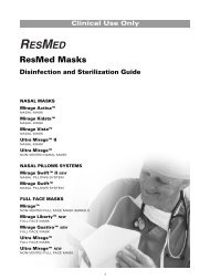 RESMED Disinfection & Sterilization Manual - NBN Group