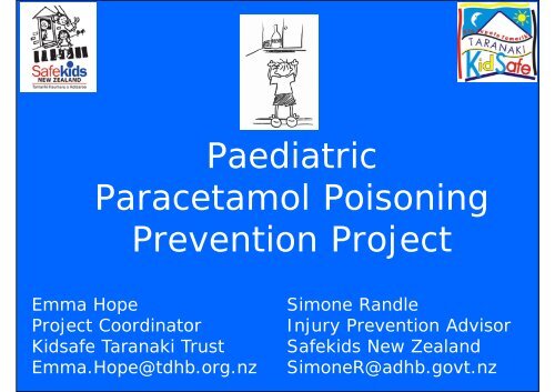 Paediatric Paracetamol Poisoning Prevention Project - Safekids