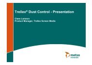 TrellexÂ® Dust Control - Presentation - Safequarry.com