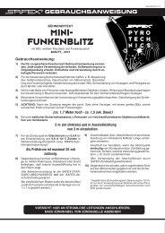 Funk MINI- FunkenBLITZ - SAFEX