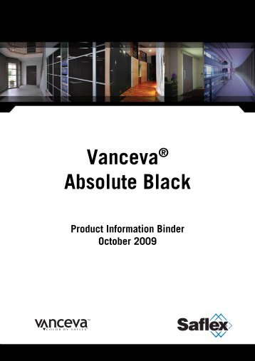 Vanceva Absolute Black - Saflex.com