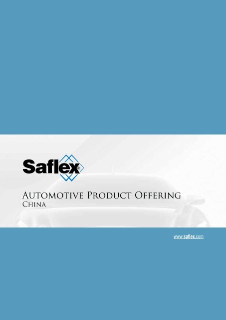 Automotive Product Offering - Saflex.com