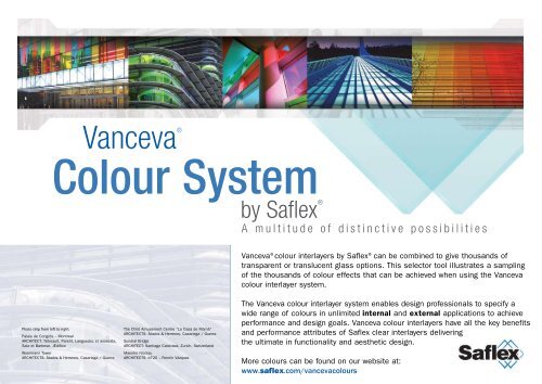 Vanceva® Color Selector - Europe and Asia Pacific - Saflex.com