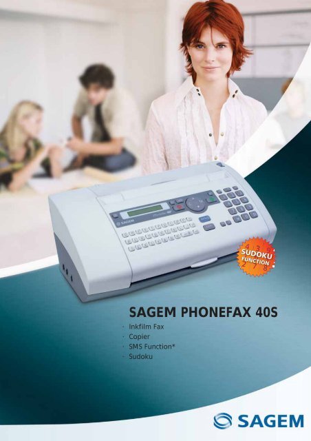 SAGEM PHONEFAX 40S - Sagemcom