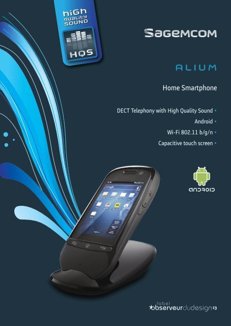 Home Smartphone - Sagemcom