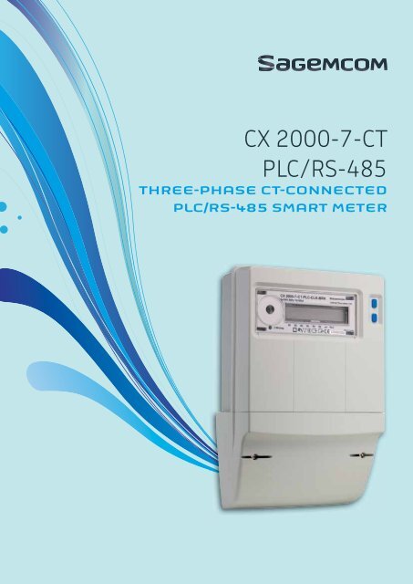 CX 2000-7-CT PLC/RS-485 - Sagemcom