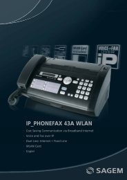 IP_PHONEFAX 43A WLAN - Sagemcom