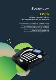 CC220R - Sagemcom Digital