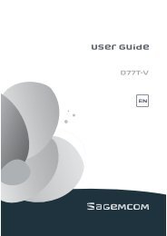 Download User Manual - Sagemcom Digital