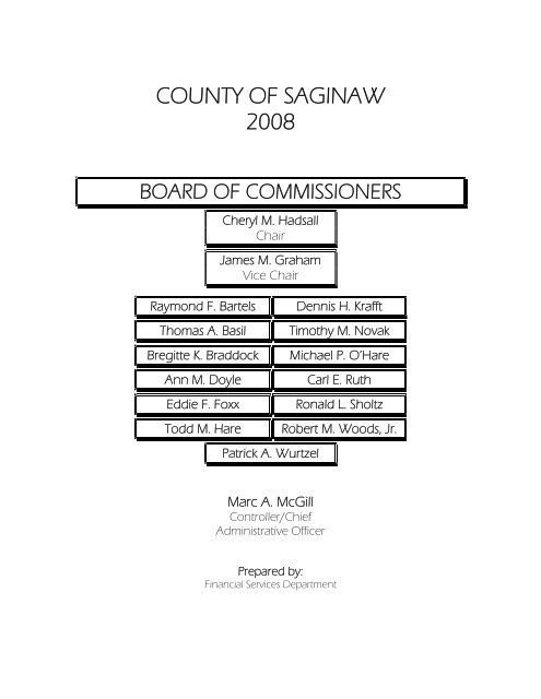 2008-2009 - Saginaw County