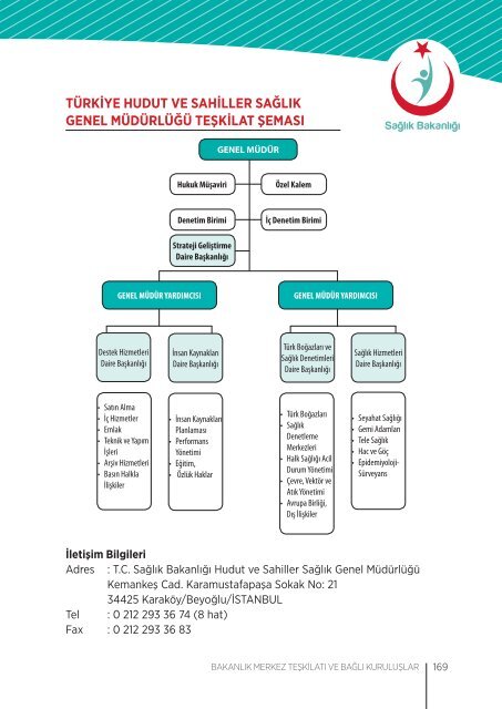 Bağlı Kuruluş ve Hizmet Birimleri Tanıtım Kitapçığı - Sağlık Bakanlığı