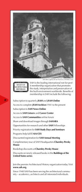 Program - Society of Architectural Historians