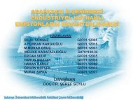 AdapazarÄ± EndÃ¼striyel KaynaklÄ± EmisyonlarÄ±n Envanterlenmesi-2011