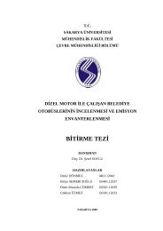 Dizel Motor Ile Calisan Bel Otobusleri Incelemesi (PDF - Sakarya ...