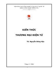 KI?N TH?C THUONG M?I ÃI?N T? - Download ebook miá»n phÃ­